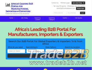 Africatradeleads.com - Africa's Import-Export Directory