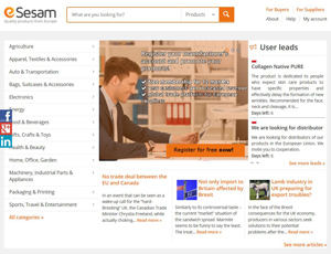 Esesam.eu - Directory of European wholesale manufacturers